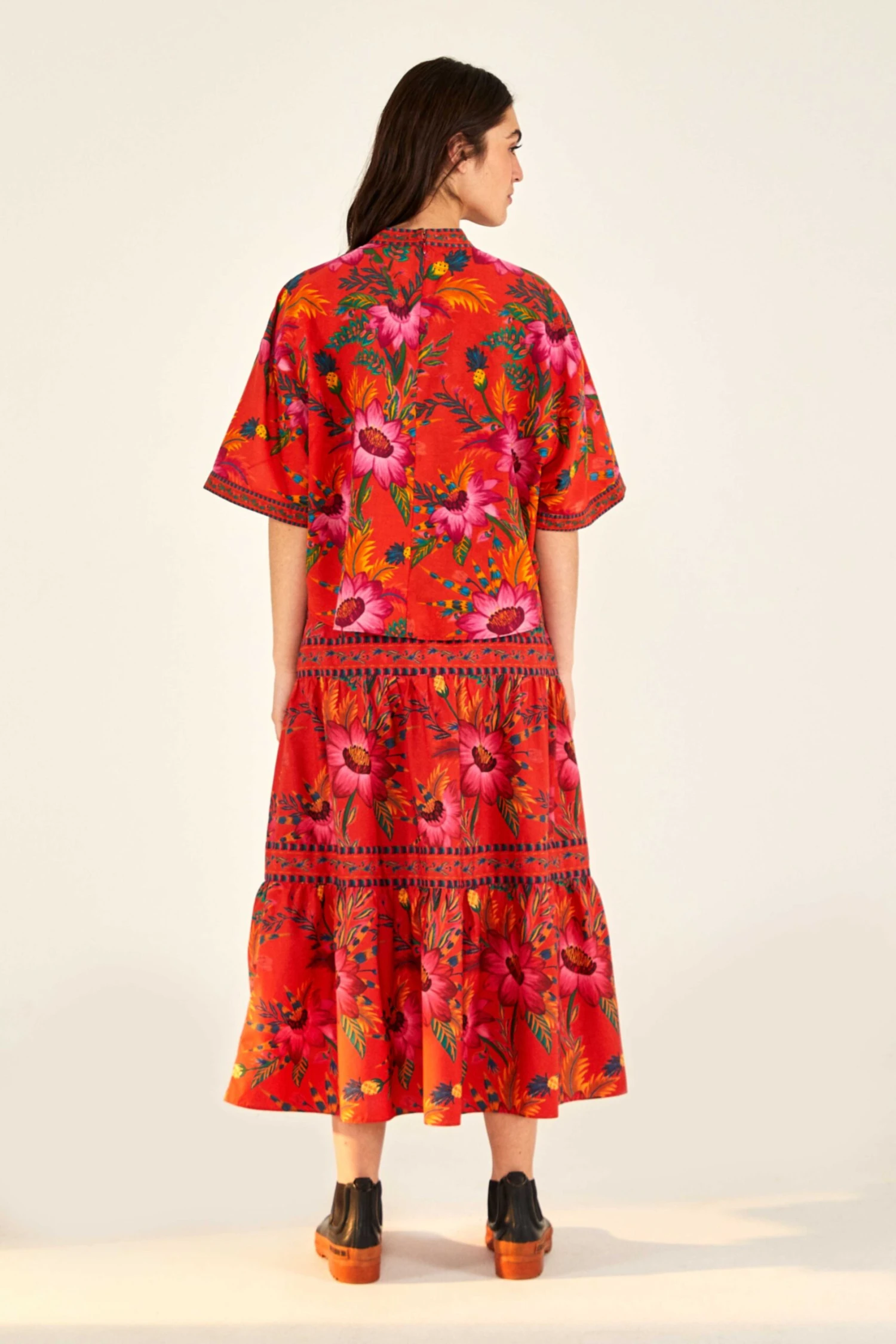 MAXI FLOWERS BLOUSE 2 MAXI FLOWERS BLOUSE - Image 2