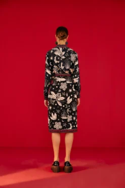 Farm Rio Black & White Cerrado Sky Shirt 8 Farm Rio Black & White Cerrado Sky Shirt -Outer Aura 302034 04 scaled