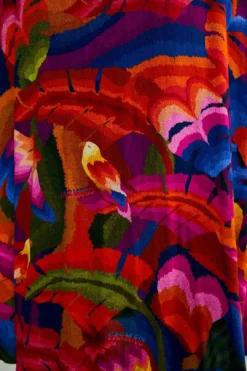 Farm Rio Rainbow Forest Maxi Dress -Outer Aura 303925 05