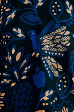 Farm Rio Black Macaw Forest Sweatshirt -Outer Aura 303959 05