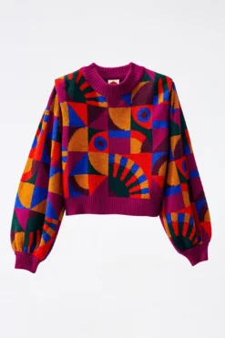 Farm Rio Graphic Toucans Sweater 10 Farm Rio Graphic Toucans Sweater -Outer Aura 303995 06