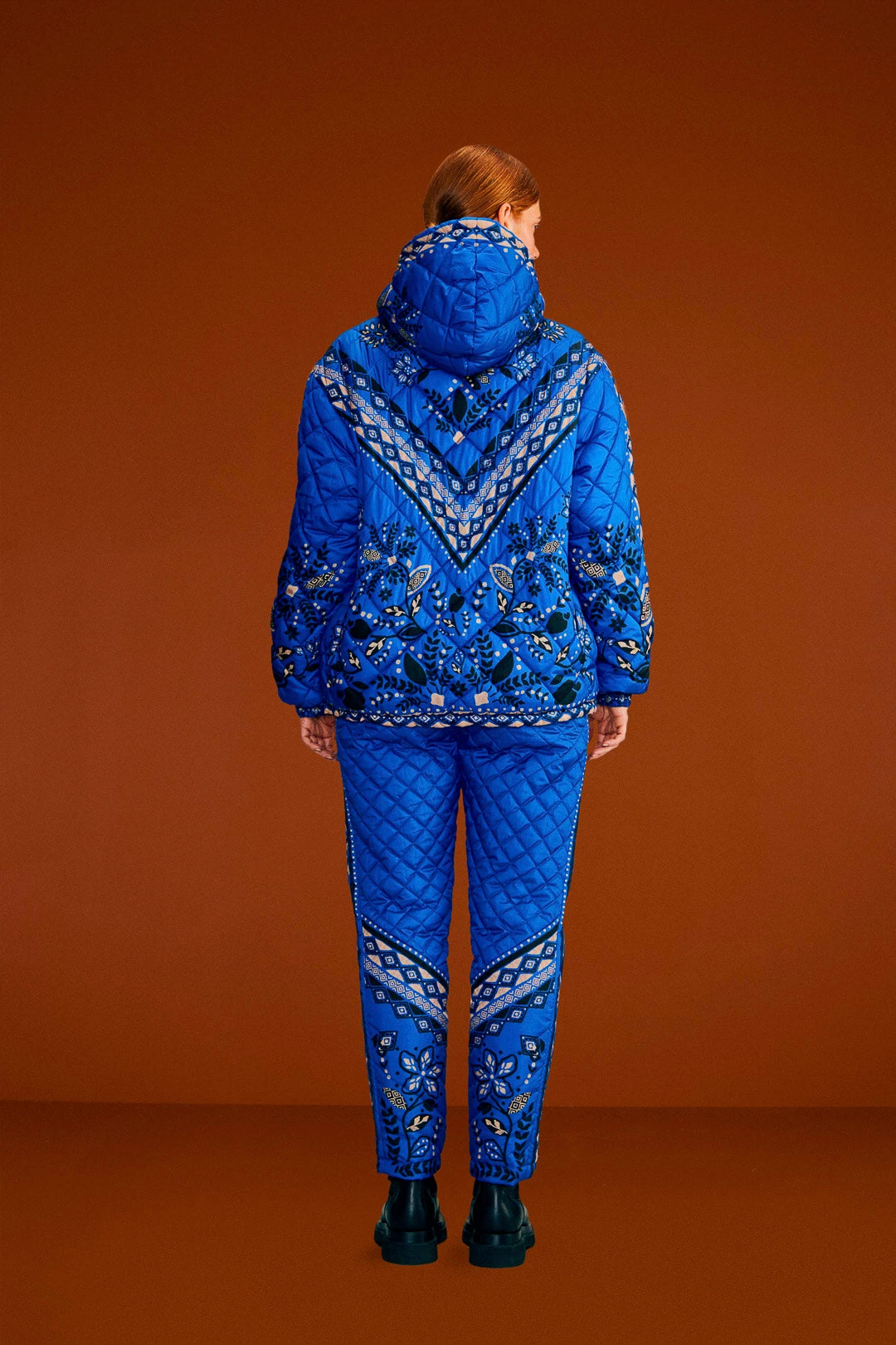 Farm Rio BlackMacaw Forest Reversible Puffer Jacket 4 Farm Rio BlackMacaw Forest Reversible Puffer Jacket - Image 4