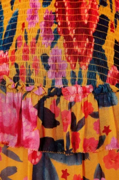 Farm Rio Yellow Floral Dream Blouse -Outer Aura 304566 06 1 scaled