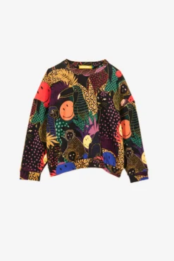 Farm Rio Pop Jungle Smiley® Sweatshirt -Outer Aura 305150 06 scaled