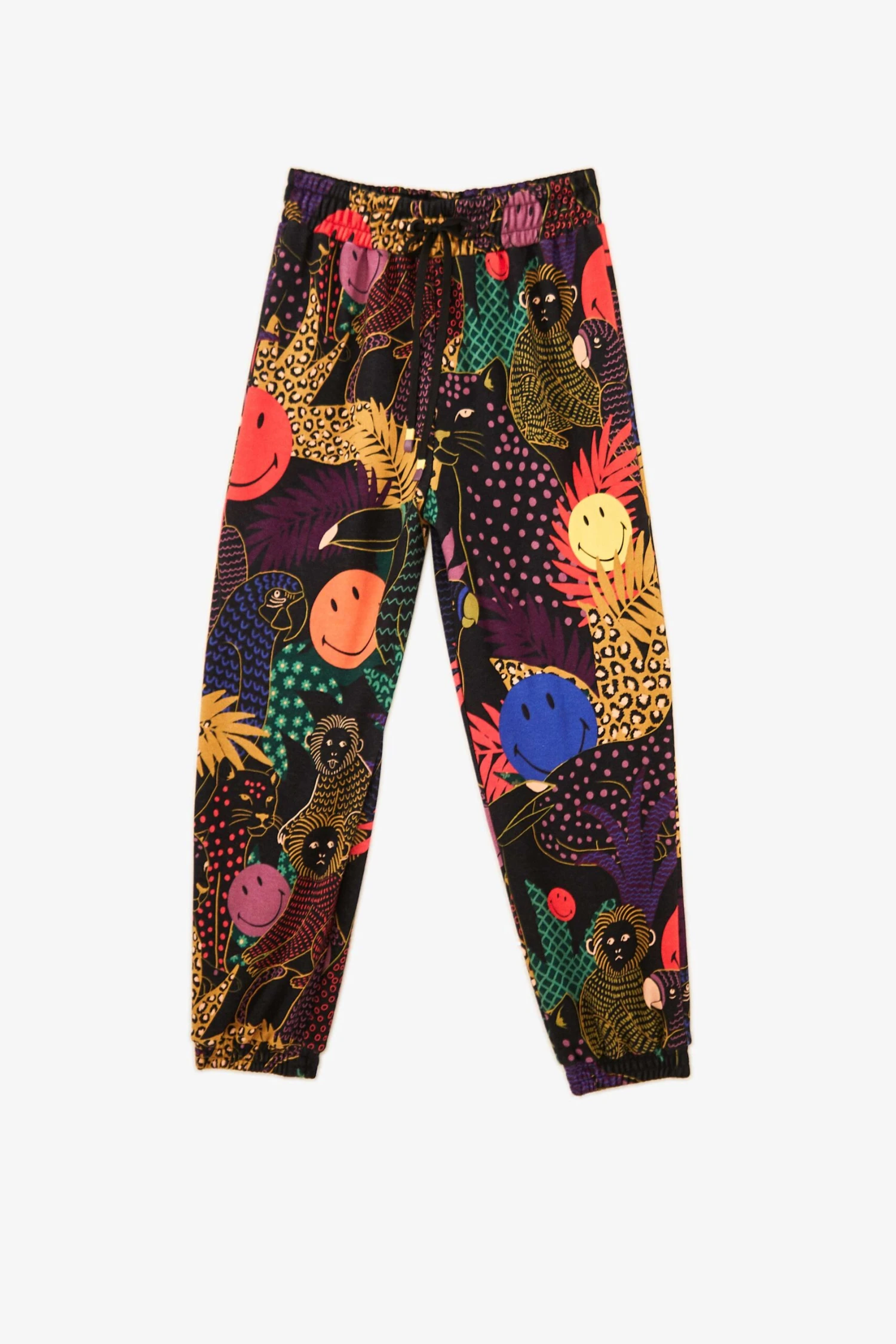 Farm Rio Pop Jungle Smiley® Sweatpants 6 Farm Rio Pop Jungle Smiley® Sweatpants - Image 6