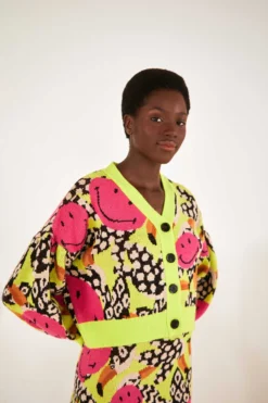 Farm Rio Tucanissimo Smiley® Cardigan