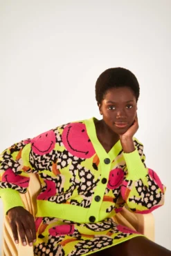 Farm Rio Tucanissimo Smiley® Cardigan -Outer Aura 305152 03 scaled