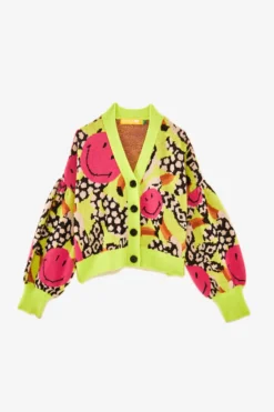 Farm Rio Tucanissimo Smiley® Cardigan -Outer Aura 305152 06 scaled
