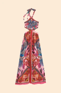 Macaw Scarf Maxi Dress -Outer Aura 305798 d74d0ea5 e375 469f a961 0322ba79b9b7