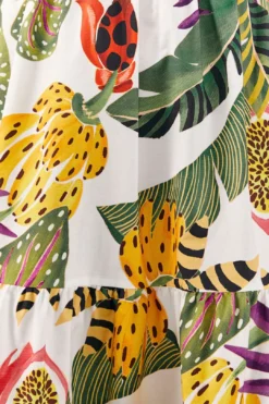 Farm Rio Striped Forest Maxi Dress -Outer Aura 306204 04