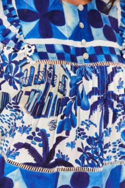 Farm Rio Sweet Rio Long Sleeve Blouse -Outer Aura 306236 05