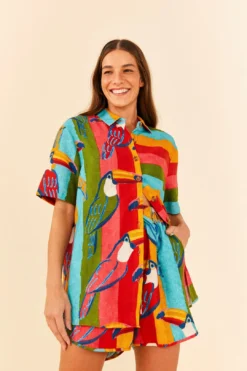 Farm Rio Wonderful Toucans Unisex Shirt