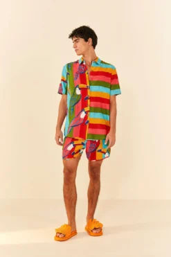 Farm Rio Wonderful Toucans Unisex Shirt -Outer Aura 306242 06