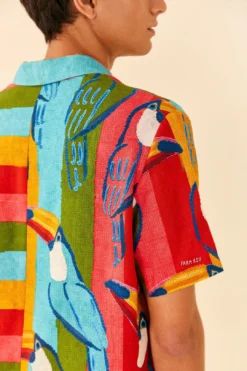 Farm Rio Wonderful Toucans Unisex Shirt -Outer Aura 306242 07
