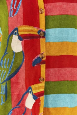 Farm Rio Wonderful Toucans Unisex Shirt -Outer Aura 306242 09