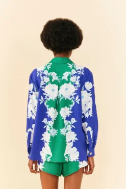 Farm Rio Soft Garden Shirt -Outer Aura 306245 03