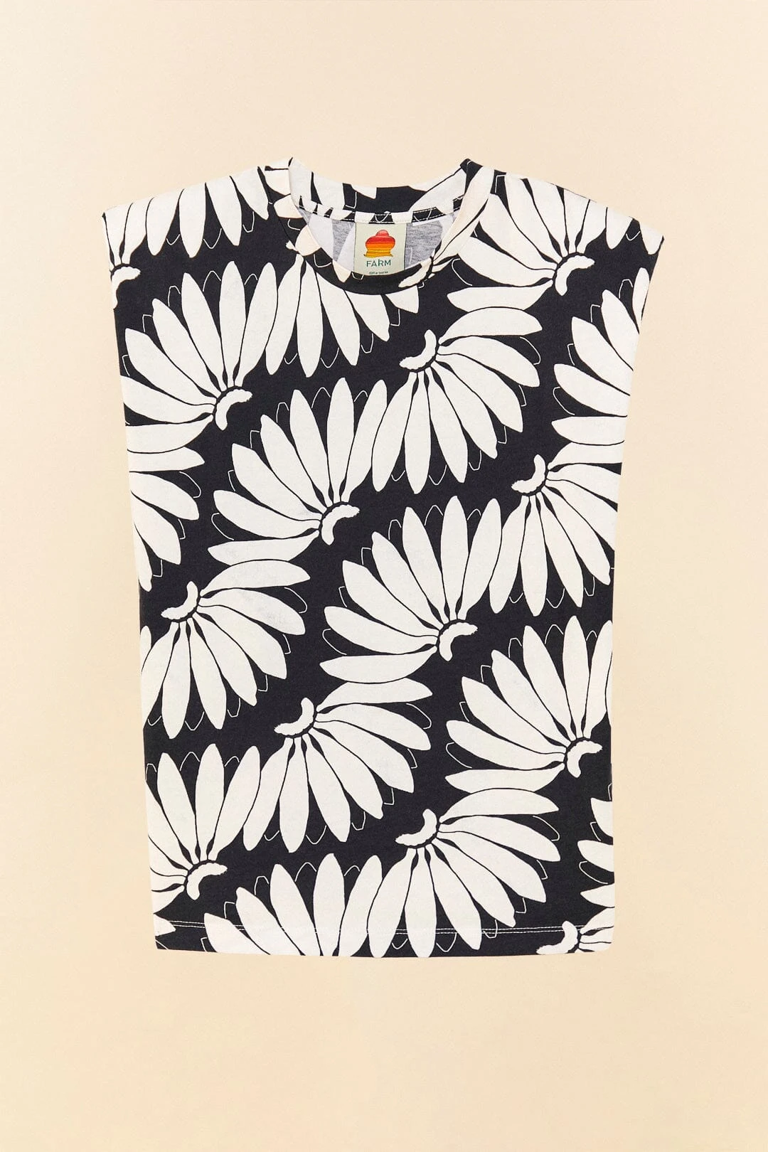 Farm Rio Black Copacabana Organic Cotton T-Shirt 5 Farm Rio Black Copacabana Organic Cotton T-Shirt - Image 5