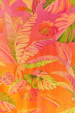 Farm Rio Orange Ombre Forest Maxi Dress -Outer Aura 306376 05