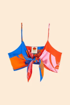 Farm Rio Mixed Rainbow Toucans Crop Top 11 Farm Rio Mixed Rainbow Toucans Crop Top -Outer Aura 306649 06