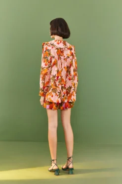 Farm Rio Pink Mango Trees Blouse 9 Farm Rio Pink Mango Trees Blouse -Outer Aura 306655 04
