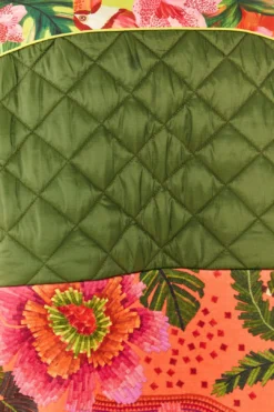 Farm Rio Orange Blooming Garden Sweatshirt -Outer Aura 306672 05