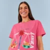 Farm Rio Libra Zodiac Organic Cotton T-Shirt