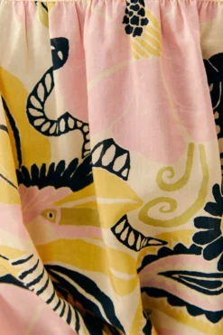 Farm Rio Sand Vintage Forest Blouse -Outer Aura 308206 05