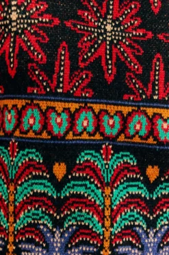 Farm Rio Black Night Sky Sweater -Outer Aura 308284 04