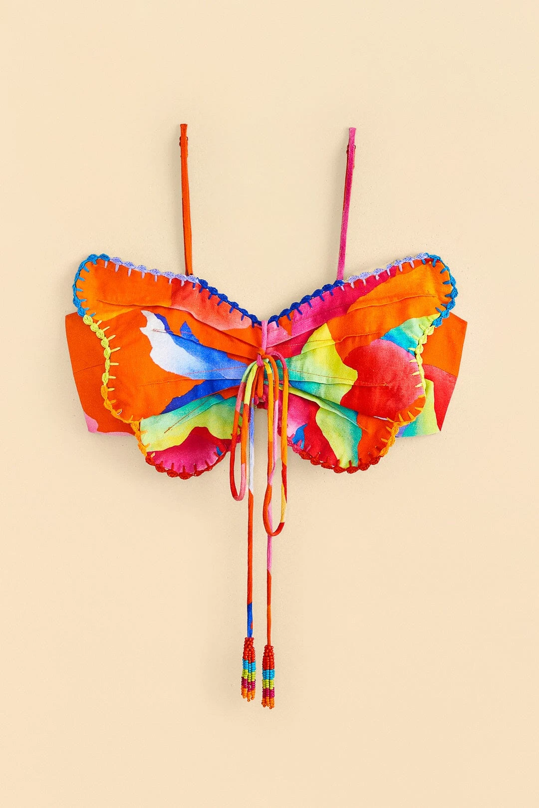 Farm Rio Red Ombre Chita Top 6 Farm Rio Red Ombre Chita Top - Image 6