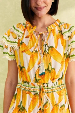 Farm Rio Off-White Peppers Maxi Dress -Outer Aura 309305 03