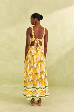 Farm Rio Off-White Peppers Top -Outer Aura 309434 04