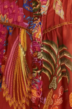 Farm Rio Mystic Bush Blouse -Outer Aura 309454 05