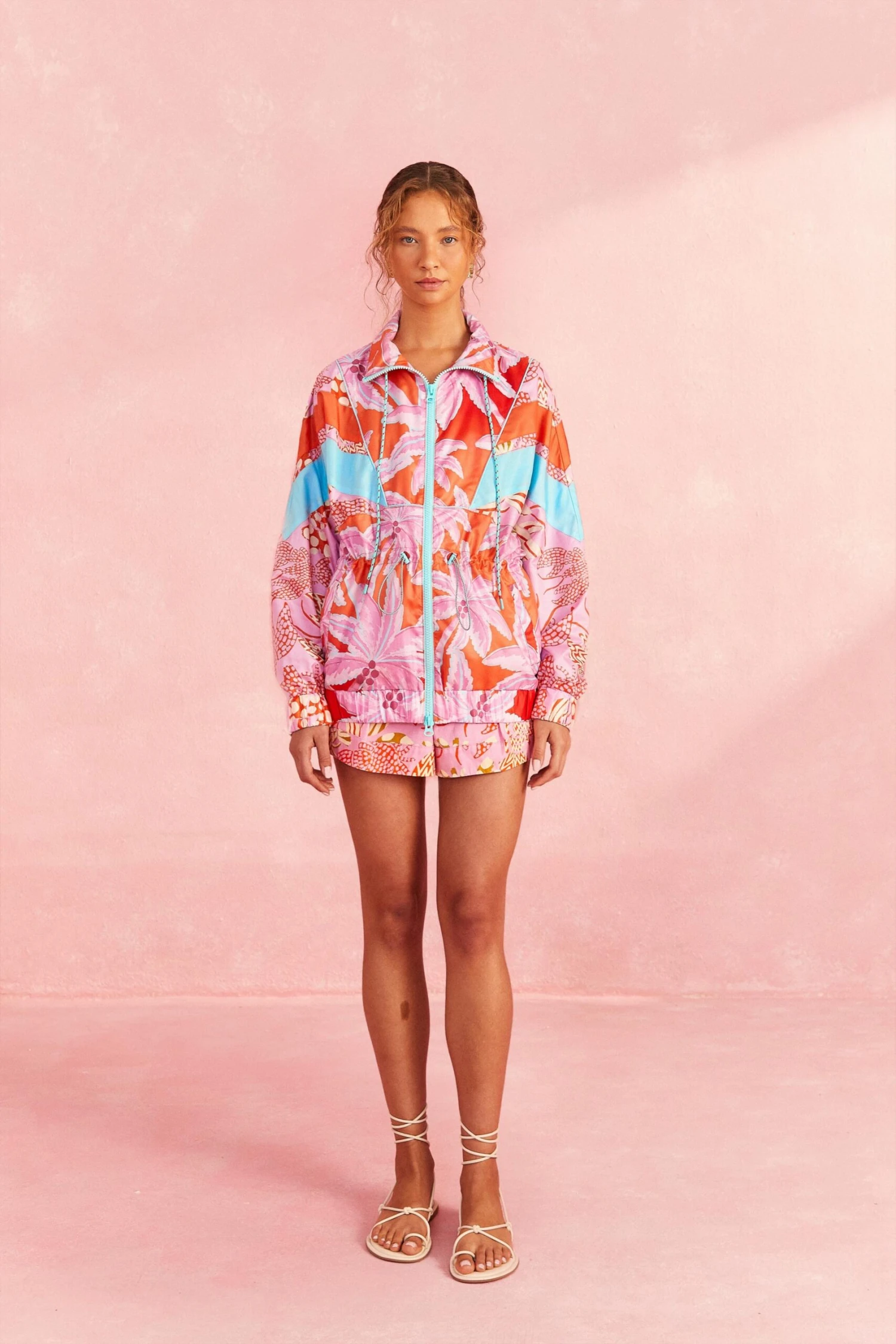 Farm Rio Coconut Tree Windbreaker 2 Farm Rio Coconut Tree Windbreaker - Image 2