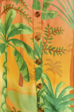 Farm Rio Sunrise Scenario Lenzing™ Ecovero™ Viscose Shirt -Outer Aura 309571 05