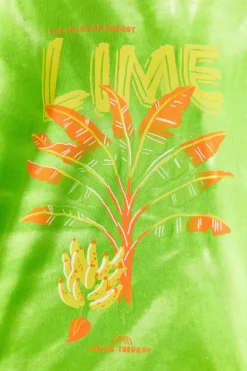 Farm Rio Green Lime Bananas Organic Cotton T-Shirt 8 Farm Rio Green Lime Bananas Organic Cotton T-Shirt -Outer Aura 309576 04