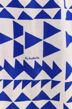 Farm Rio Off-White Pitta Tiles One-Shoulder Maxi Dress -Outer Aura 310650 05 scaled