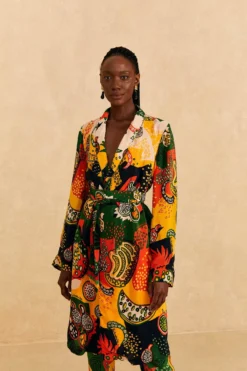 Farm Rio Tropittalist Multicolor Kimono
