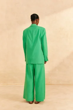 Farm Rio Bright Green Blazer -Outer Aura 313634 04