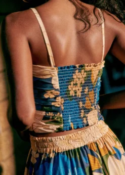 Farm Rio Mandacaru Floral Black Abelino Blouse -Outer Aura 313786 03