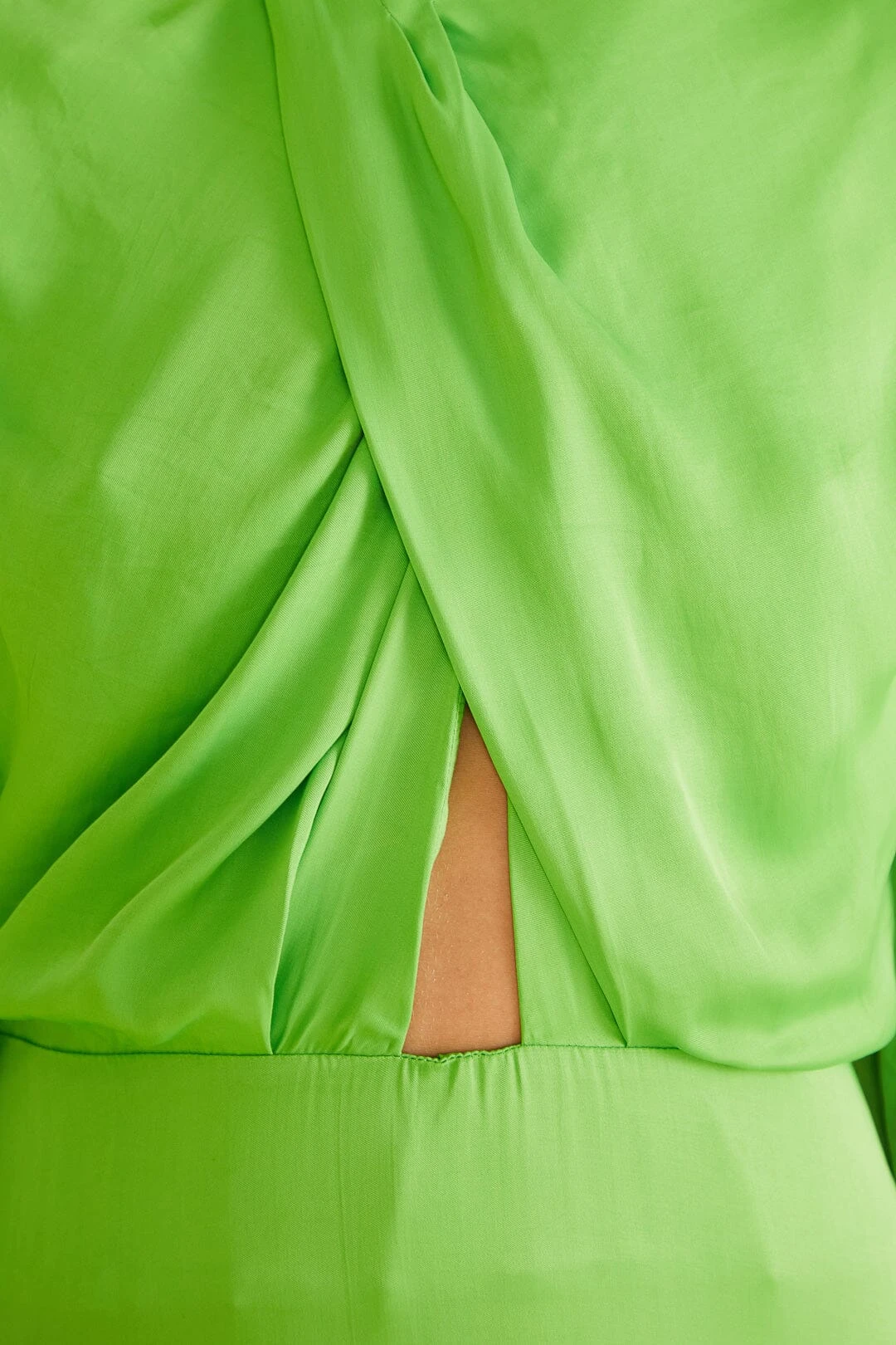 Farm Rio Lime Shoulder Pads Maxi Dress 5 Farm Rio Lime Shoulder Pads Maxi Dress - Image 5