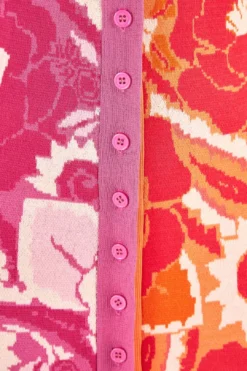 Farm Rio Mixed Tropical Groove Cardigan Dress -Outer Aura 315710 05