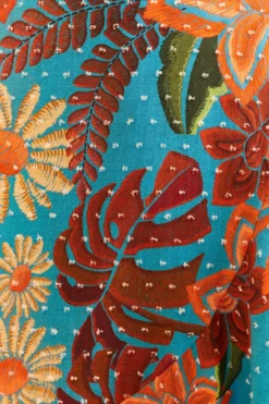 Farm Rio Blue Flower Dream Sleeveless Midi Dress 9 Farm Rio Blue Flower Dream Sleeveless Midi Dress -Outer Aura 315953 05 scaled