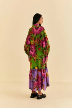 Farm Rio Maxi Flowers Organic Cotton Maxi Dress 8 Farm Rio Maxi Flowers Organic Cotton Maxi Dress -Outer Aura 318179 04 scaled