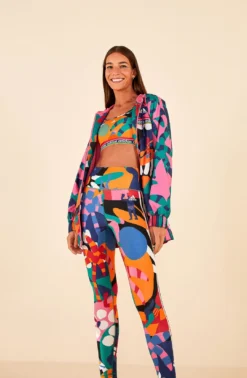 Farm Rio Adidas Farm Training Tights Green