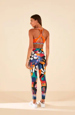 Farm Rio Adidas Farm Training Tights Green -Outer Aura HS1191 04