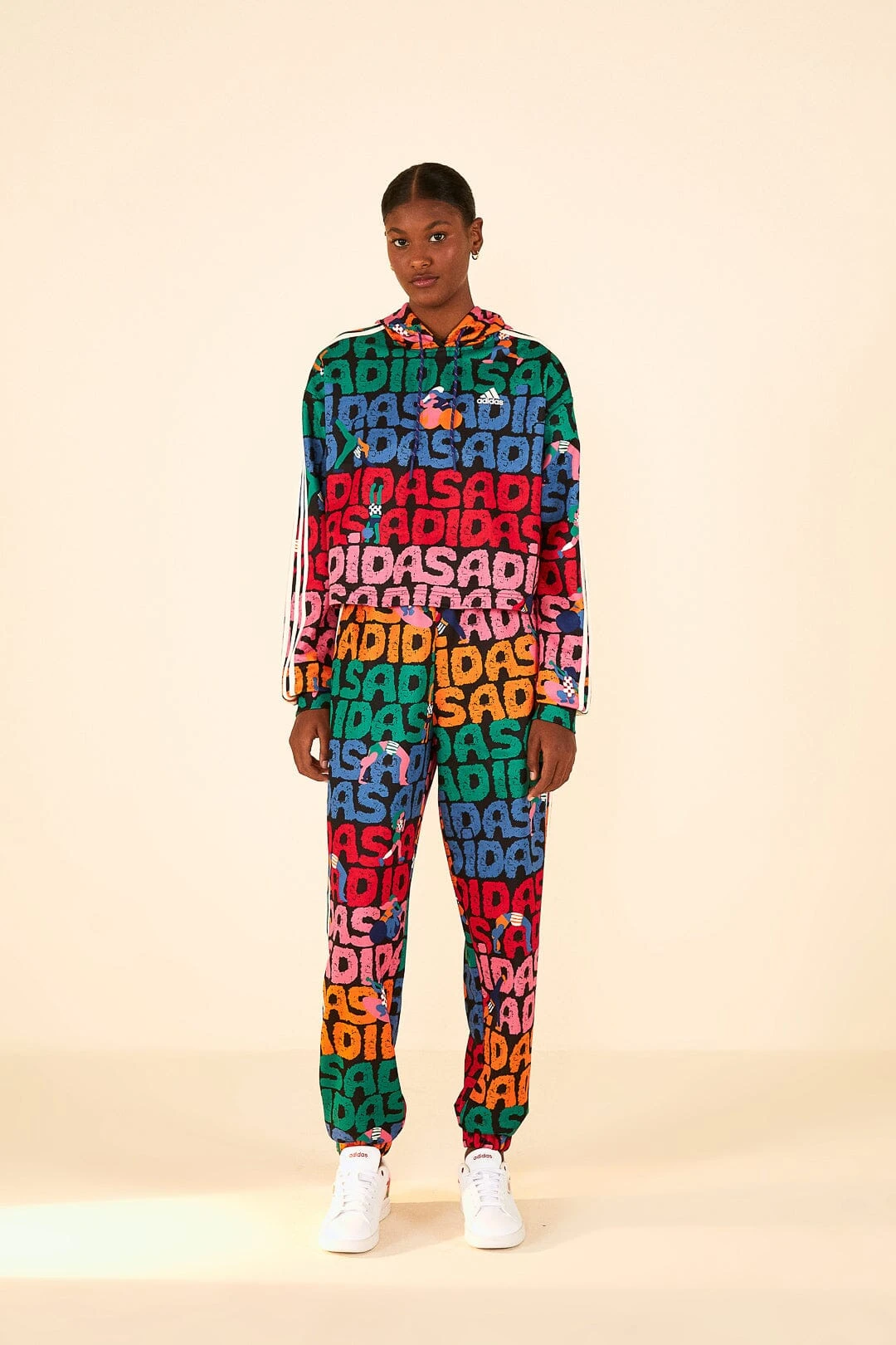 Farm Rio Adidas Farm Hoodie Black 1 Farm Rio Adidas Farm Hoodie Black