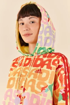 Farm Rio Adidas Farm Hoodie Pearl Citrine -Outer Aura HS1196 03