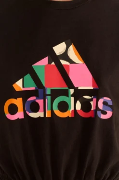 Farm Rio Adidas Farm Sleeveless Tee Black -Outer Aura HS1201 05