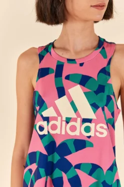 Farm Rio Adidas Farm Tank Top Green -Outer Aura HS1203 03