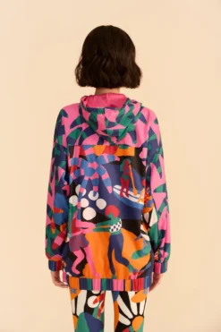 Farm Rio Adidas Farm Jacket Green -Outer Aura HS1205 04